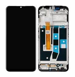 Lcd + Touch + Frame Per Oppo A54S - Black